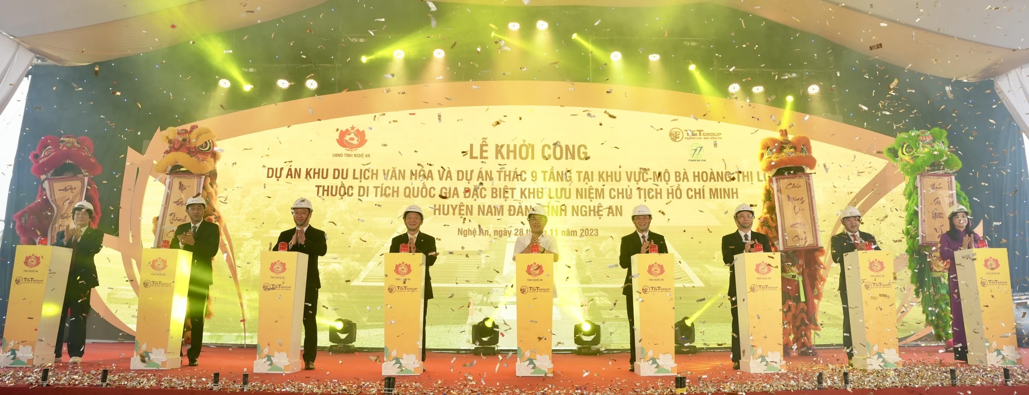 Khởi công 2 dự án bảo tồn, tôn tạo Khu lưu niệm Chủ tịch Hồ Chí Minh - Ảnh 1. Khởi công 2 dự án bảo tồn, tôn tạo Khu lưu niệm Chủ tịch Hồ Chí Minh - Ảnh 1.