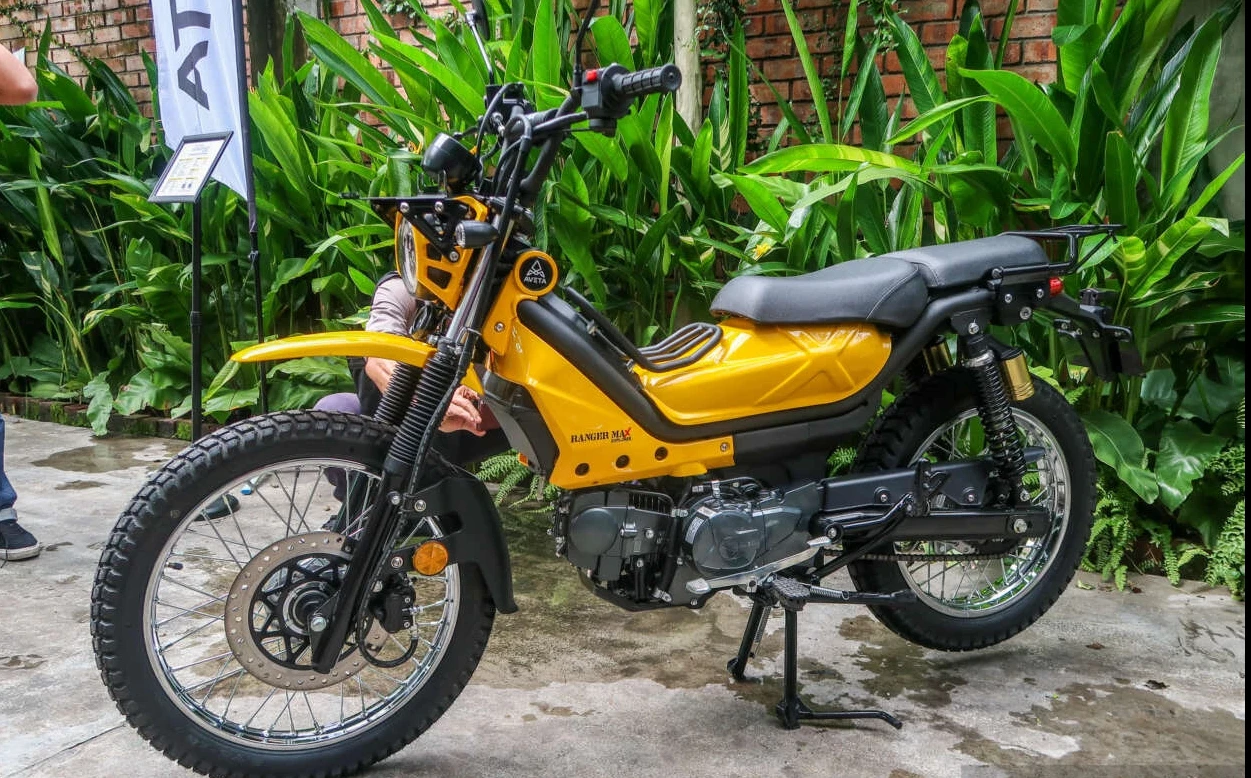 Xe máy Aveta Ranger Max Explorer 2024 xuất xứ Malaysia, tham vọng ‘đấu’ Honda CT125