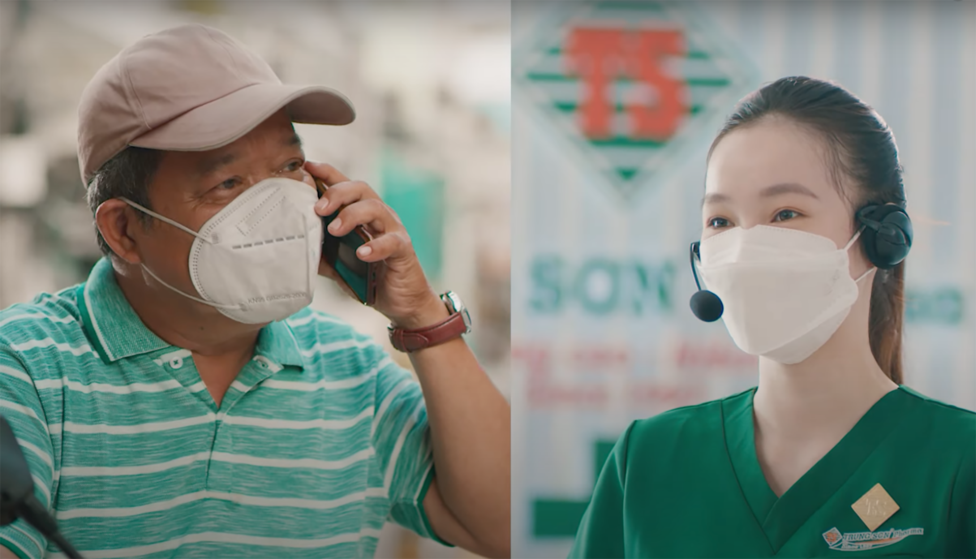 Đội ngũ dược sĩ Trung Sơn quan tâm đến nhu cầu của khách hàng Đội ngũ dược sĩ Trung Sơn quan tâm đến nhu cầu của khách hàng