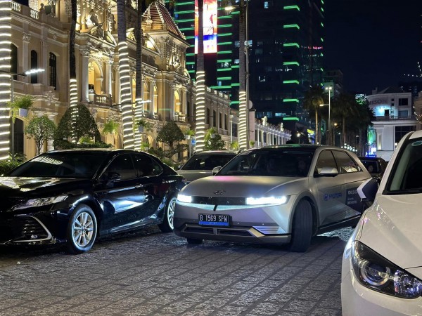 5 ô tô điện Hyundai Ioniq 5 xuyên Đông Nam Á đến Việt Nam 5 ô tô điện Hyundai Ioniq 5 xuyên Đông Nam Á đến Việt Nam