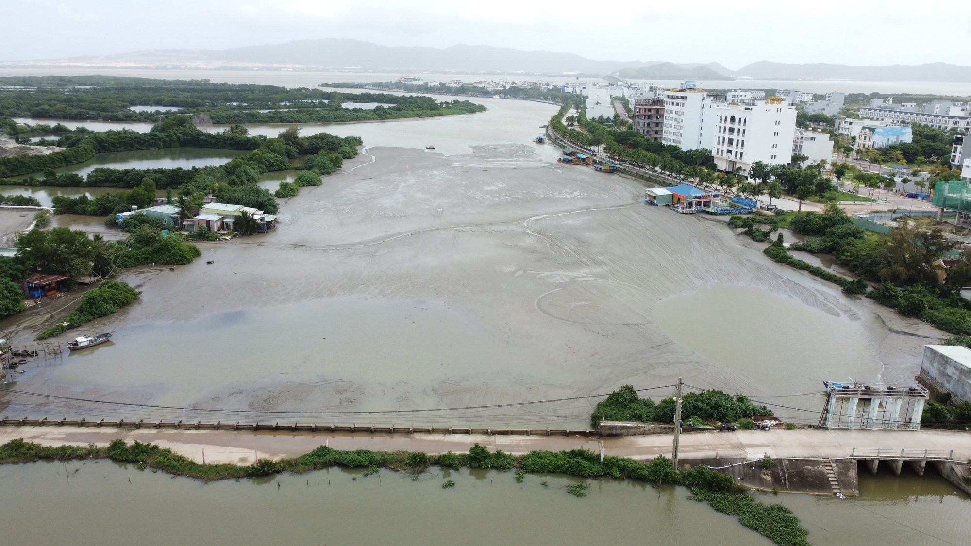 Tắc nghẽn dòng chảy vì bùn đất nạo vét cảng Quy Nhơn - Ảnh 2.