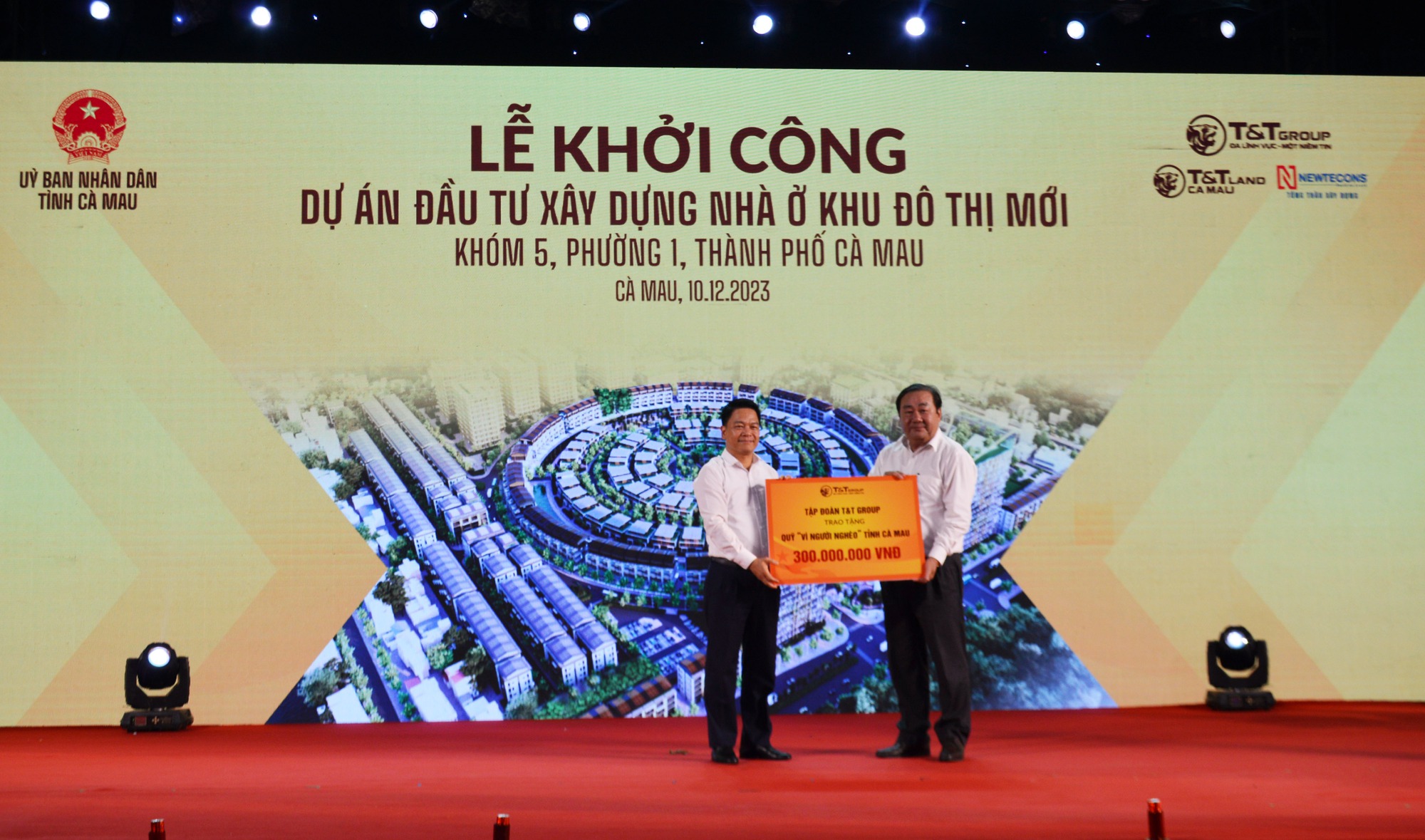 Cà Mau: Tập đoàn T&T Group khởi công dự án nhà ở hơn 1.000 tỉ đồng - Ảnh 2. Cà Mau: Tập đoàn T&T Group khởi công dự án nhà ở hơn 1.000 tỉ đồng - Ảnh 2.