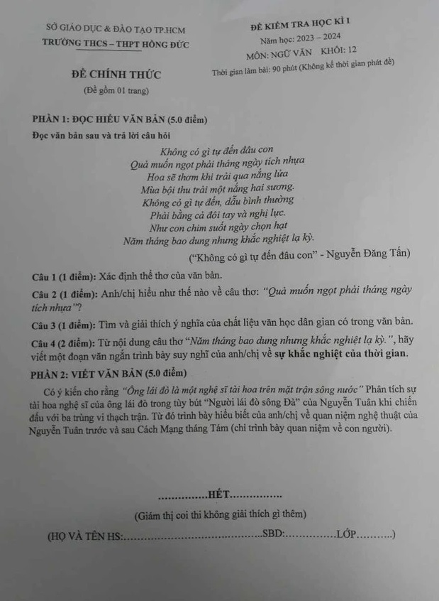 Đề văn gây tranh cãi: Ca sĩ quên lời, giáo viên quên giáo án!- Ảnh 2. Đề văn gây tranh cãi: Ca sĩ quên lời, giáo viên quên giáo án!- Ảnh 2.