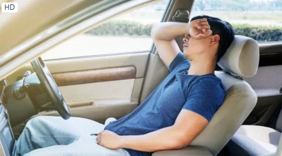 Ngủ trong ô tô mở điều hòa: Đừng Ngủ trong ô tô mở điều hòa: Đừng