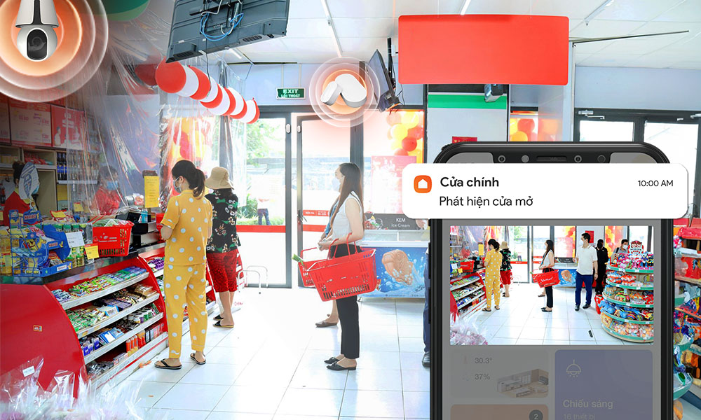 Quản lý cửa hàng với 3 lớp bảo vệ thông minh toàn diện từ FPT Smart Home- Ảnh 4.