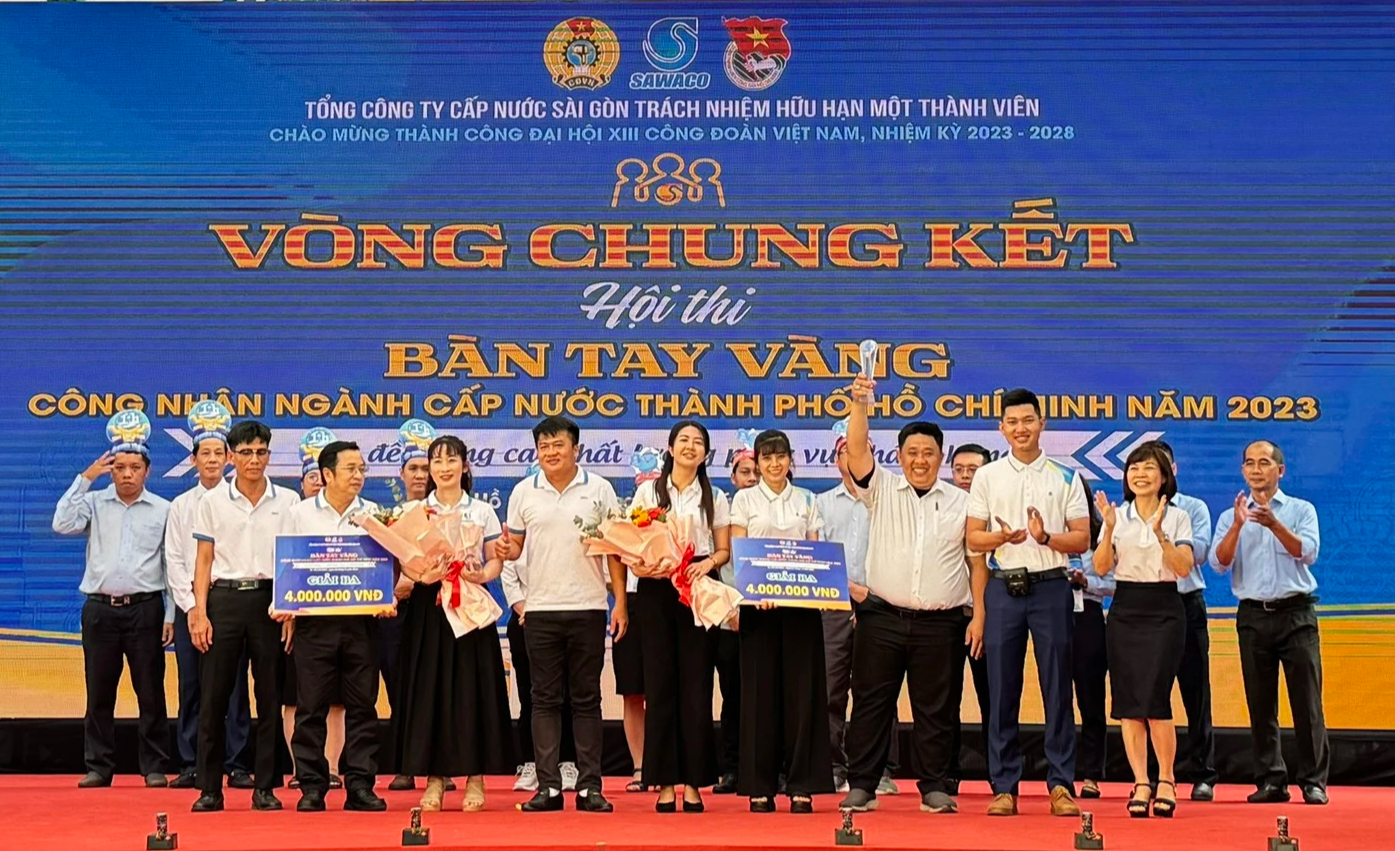 Công nhân cấp nước TP.HCM tranh tài Bàn tay vàng- Ảnh 3.