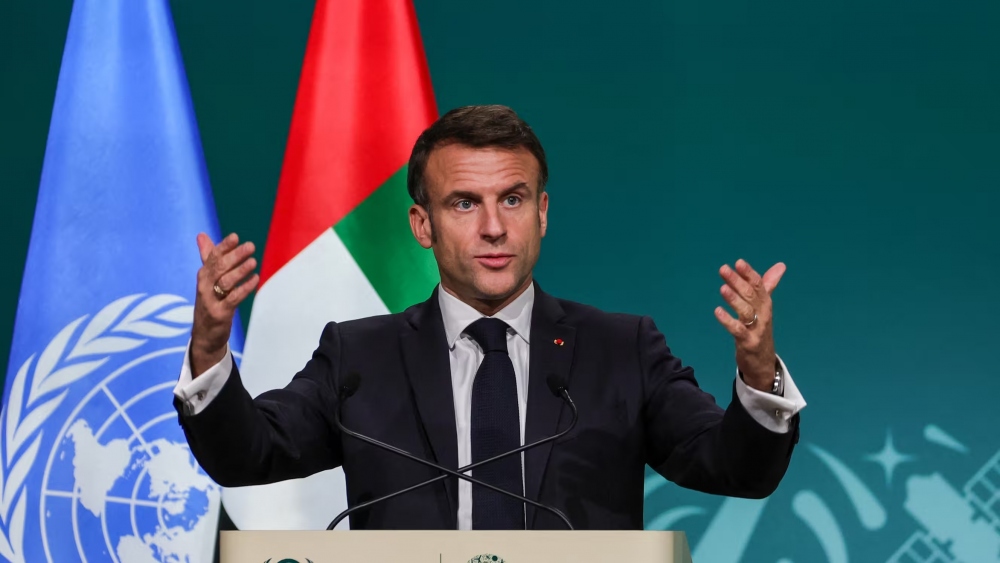 cop28 tổng thống pháp macron kêu gọi các nước g7 loại bỏ than đá trước năm 2030 hình ảnh 1 cop28 tong thong phap macron keu goi cac nuoc g7 loai bo than da truoc nam 2030 hinh anh 1