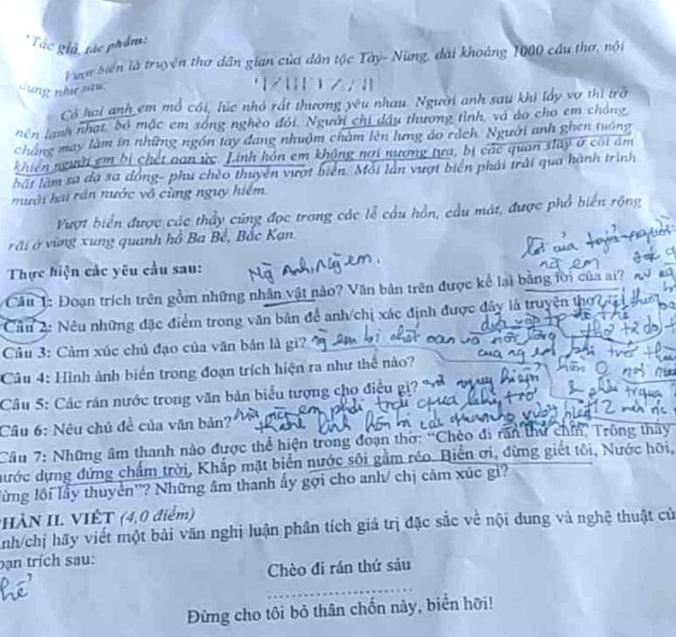 Đề kiểm tra cho… 70 câu thơ: Đừng để học sinh ác cảm với môn ngữ văn - Ảnh 2.