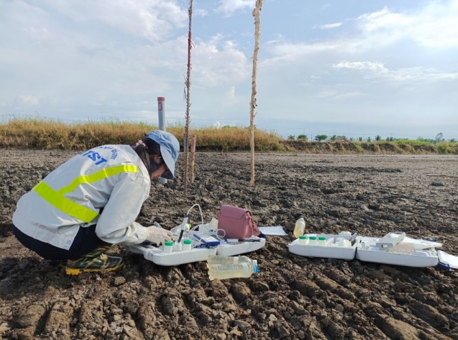 Hoàn thành thí điểm đoạn cao tốc đầu tiên dùng cát biển làm vật liệu xây dựng- Ảnh 1. Hoàn thành thí điểm đoạn cao tốc đầu tiên dùng cát biển làm vật liệu xây dựng- Ảnh 1.