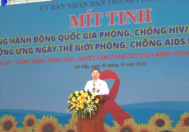 TP.HCM: Khoảng 51.500 người nhiễm HIV/AIDS đang được quản lý - Ảnh 1. TP.HCM: Khoảng 51.500 người nhiễm HIV/AIDS đang được quản lý - Ảnh 1.