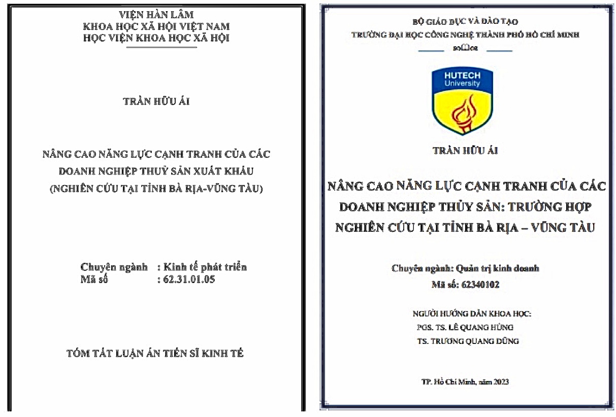Lập hội đồng thẩm định lại đề tài luận án tiến sĩ bị "tố" - Ảnh 1. Lập hội đồng thẩm định lại đề tài luận án tiến sĩ bị "tố" - Ảnh 1.