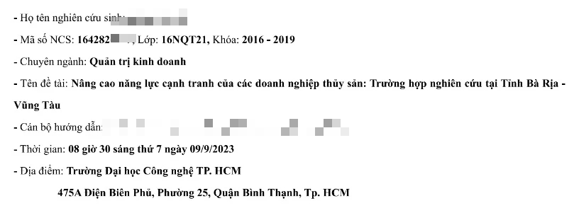 Một nghiên cứu sinh bị "tố" khi 2 lần làm tiến sĩ chung một đề tài - Ảnh 1. Một nghiên cứu sinh bị "tố" khi 2 lần làm tiến sĩ chung một đề tài - Ảnh 1.