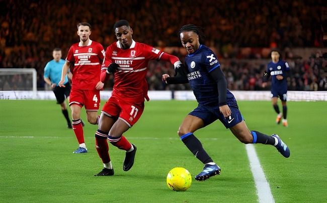 Chelsea thua Middlesbrough ở bán kết Cup Liên đoàn Anh