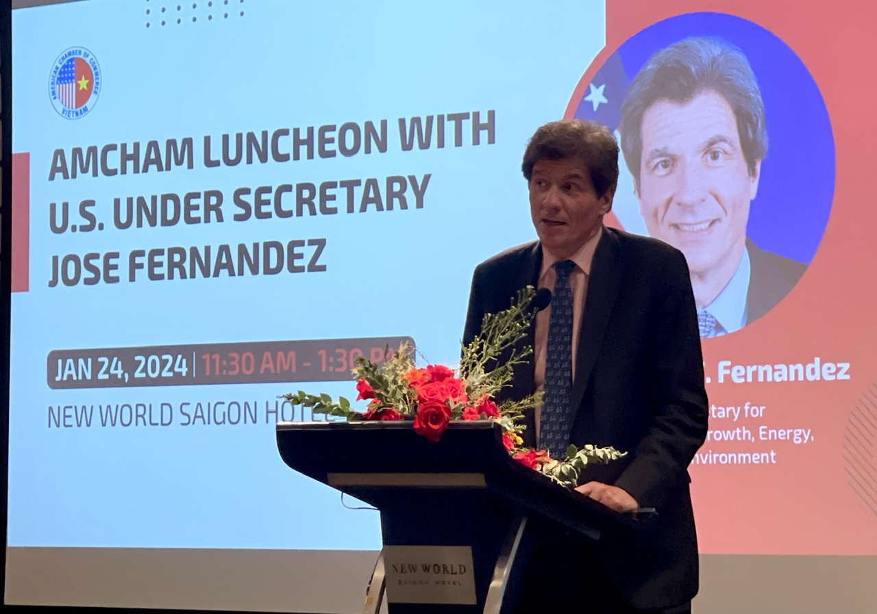 Việt Nam-Mỹ xúc tiến hợp tác về chất bán dẫn, đất hiếm- Ảnh 1. Việt Nam-Mỹ xúc tiến hợp tác về chất bán dẫn, đất hiếm- Ảnh 1.