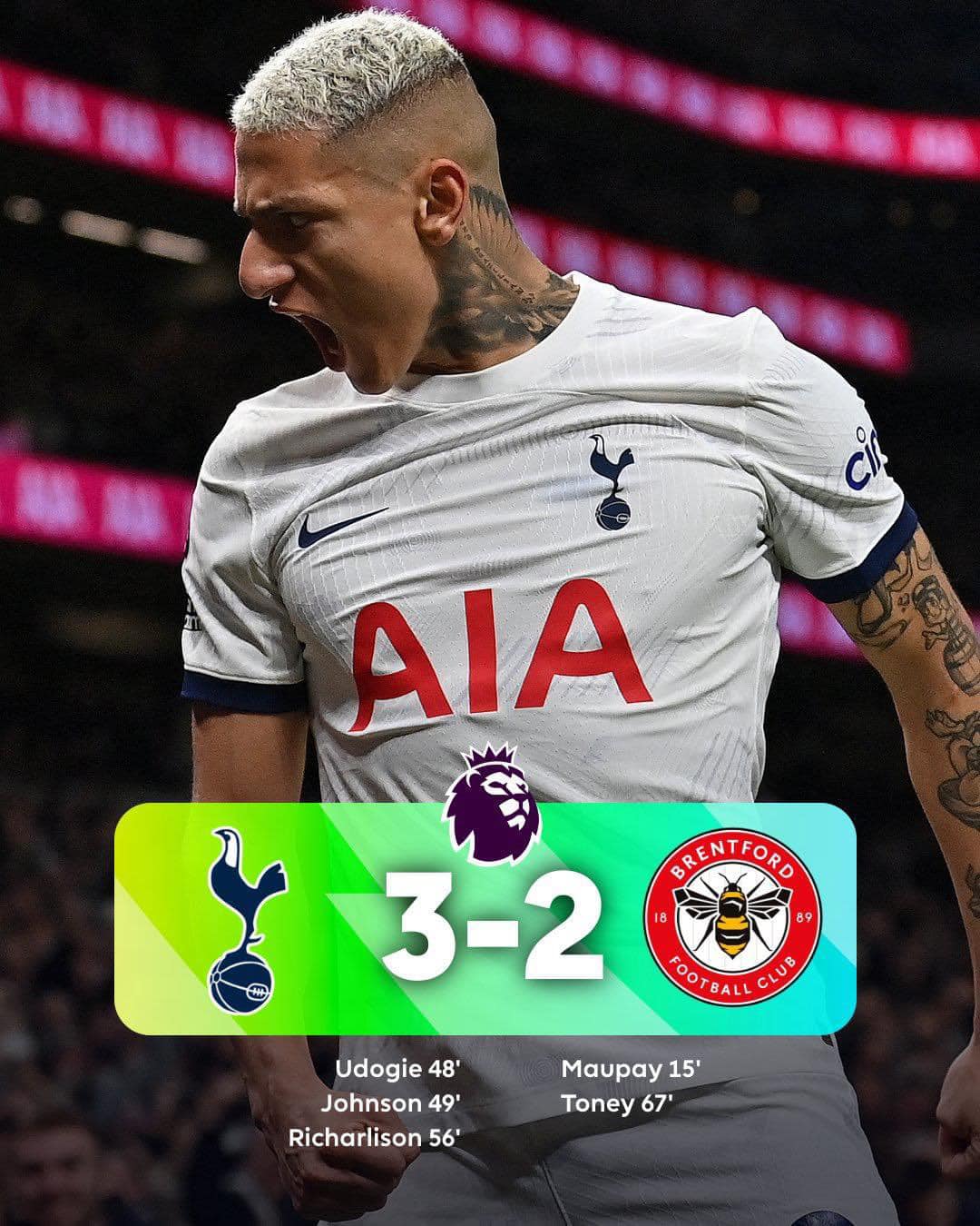 Vòng 22 Ngoại hạng Anh - Man City và Tottenham cùng giành 3 điểm Vòng 22 Ngoại hạng Anh - Man City và Tottenham cùng giành 3 điểm