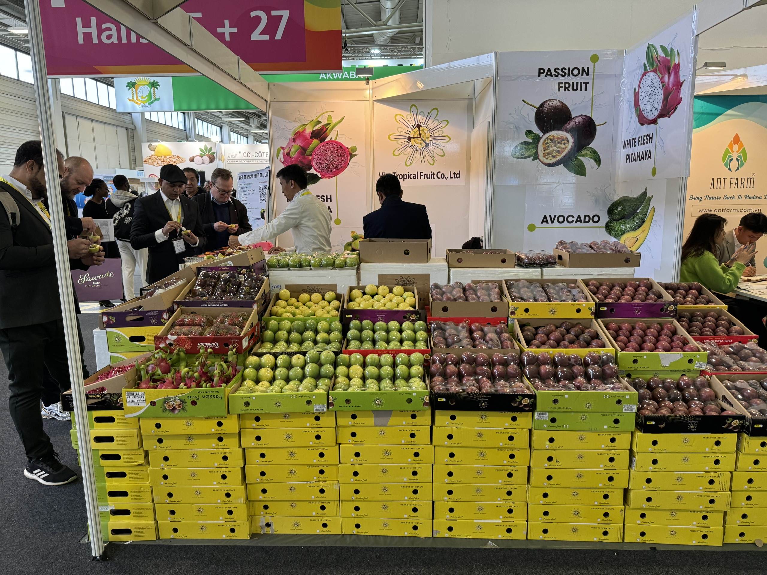 Doanh nghiệp Việt bán trái cây tết tại chợ rau quả lớn nhất thế giới- Ảnh 4.