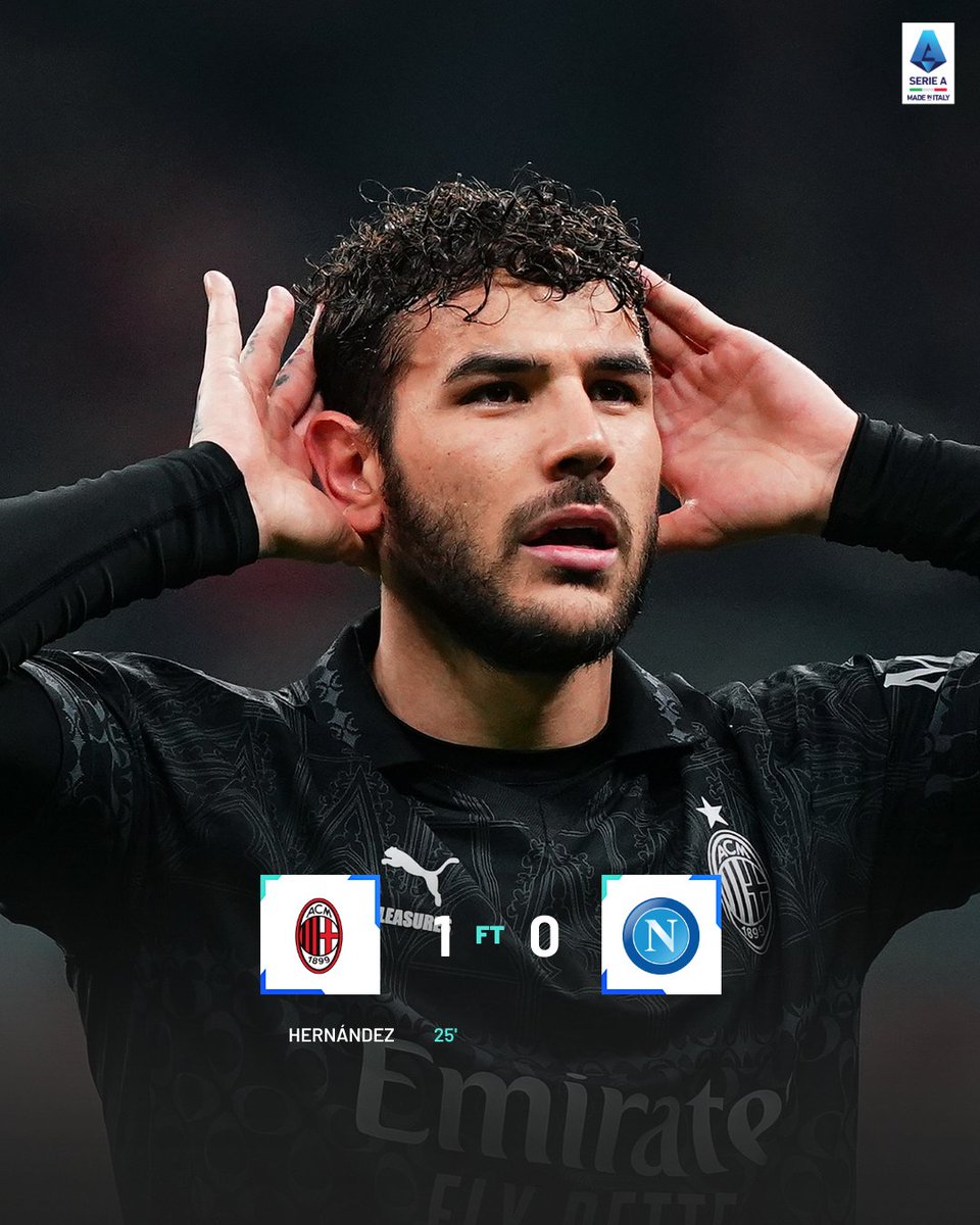 AC Milan giành chiến thắng tối thiểu trước Napoli