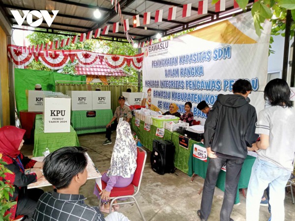 Toàn cảnh bầu cử tổng thống Indonesia 2024