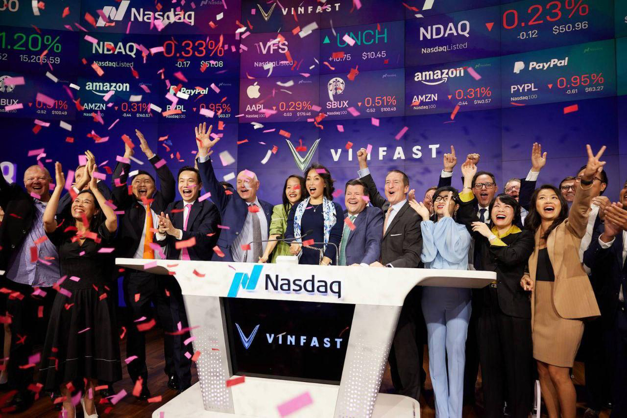 Sự kiện VinFast niêm yết trên sàn Nasdaq mở đường cho doanh nghiệp Việt vươn ra toàn cầu Sự kiện VinFast niêm yết trên sàn Nasdaq mở đường cho doanh nghiệp Việt vươn ra toàn cầu