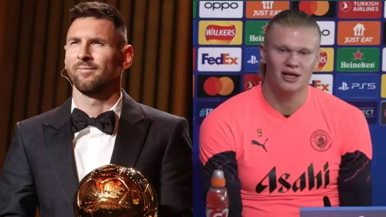 Haaland: “Messi là xuất sắc nhất” Haaland: “Messi là xuất sắc nhất”