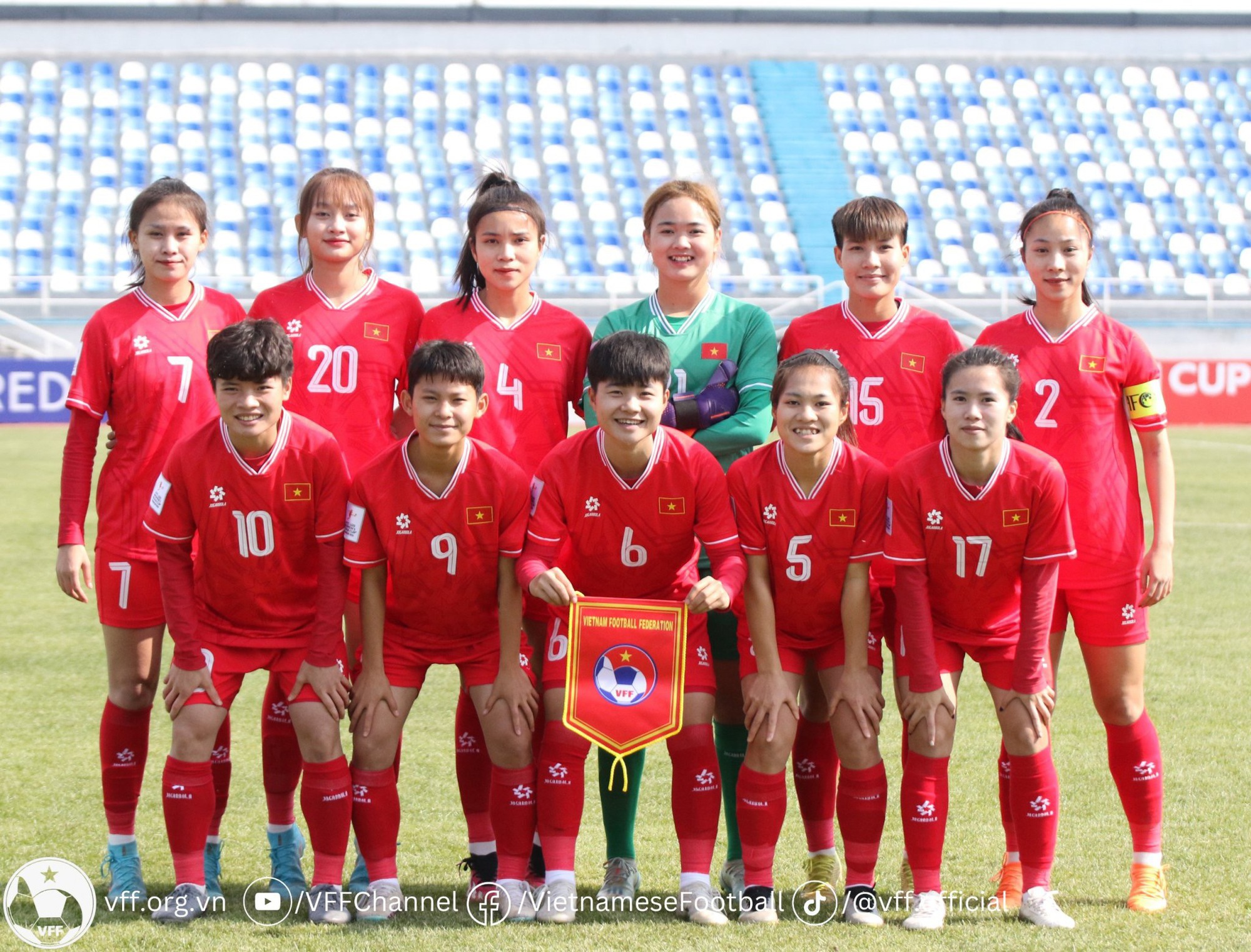 Giải bóng đá nữ U20 châu Á 2023: U20 Việt Nam thua đậm trước U20 CHDCND Triều Tiên