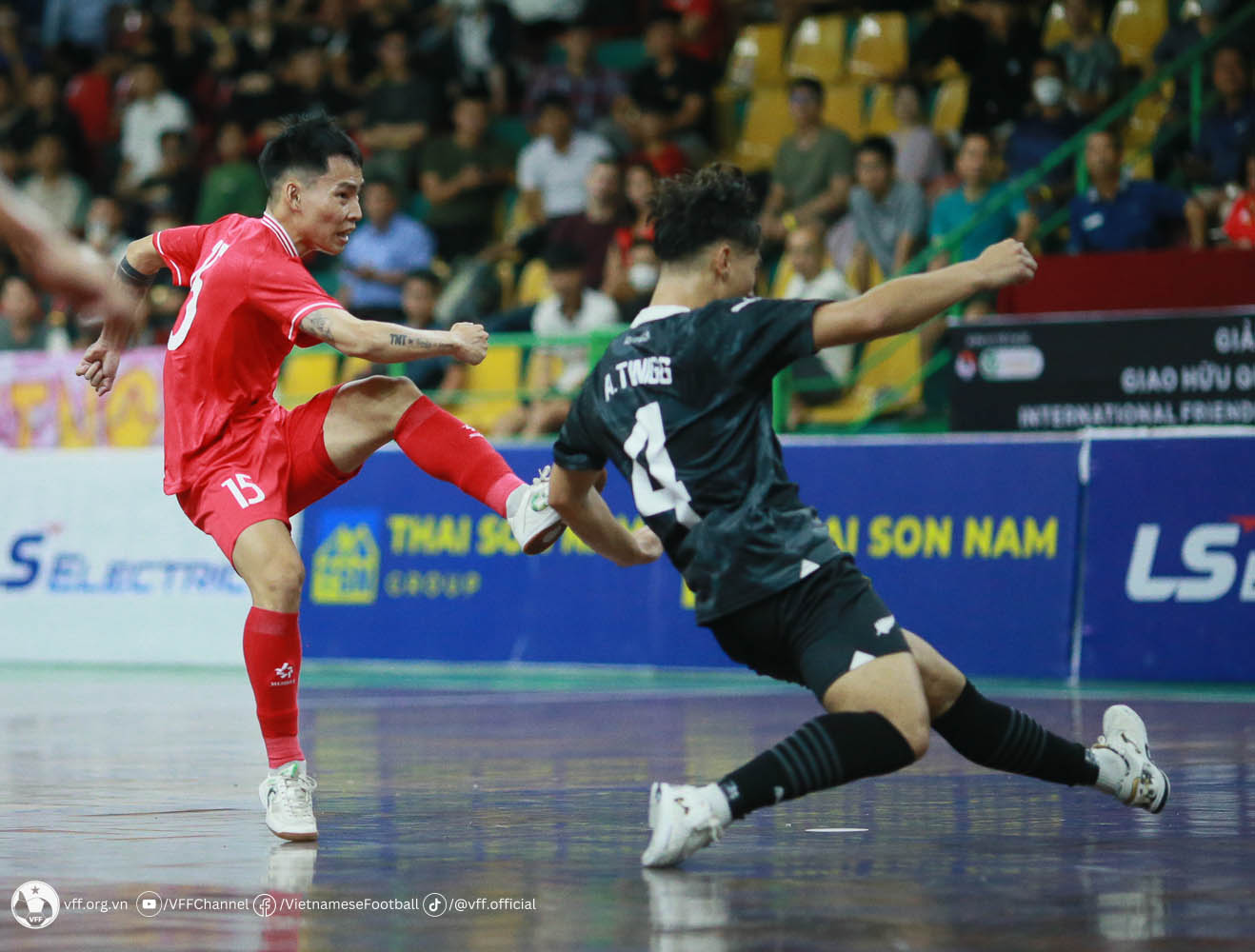 Đội tuyển futsal Việt Nam hòa New Zealand trong trận ra quân tại Giải futsal quốc tế 2024