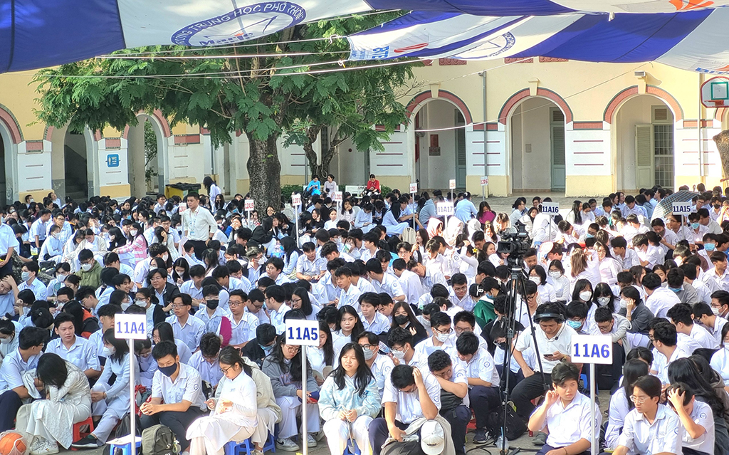 Đề thi tốt nghiệp THPT từ năm 2025: Hạn chế may rủi, tăng độ phân hóa- Ảnh 1. Đề thi tốt nghiệp THPT từ năm 2025: Hạn chế may rủi, tăng độ phân hóa- Ảnh 1.