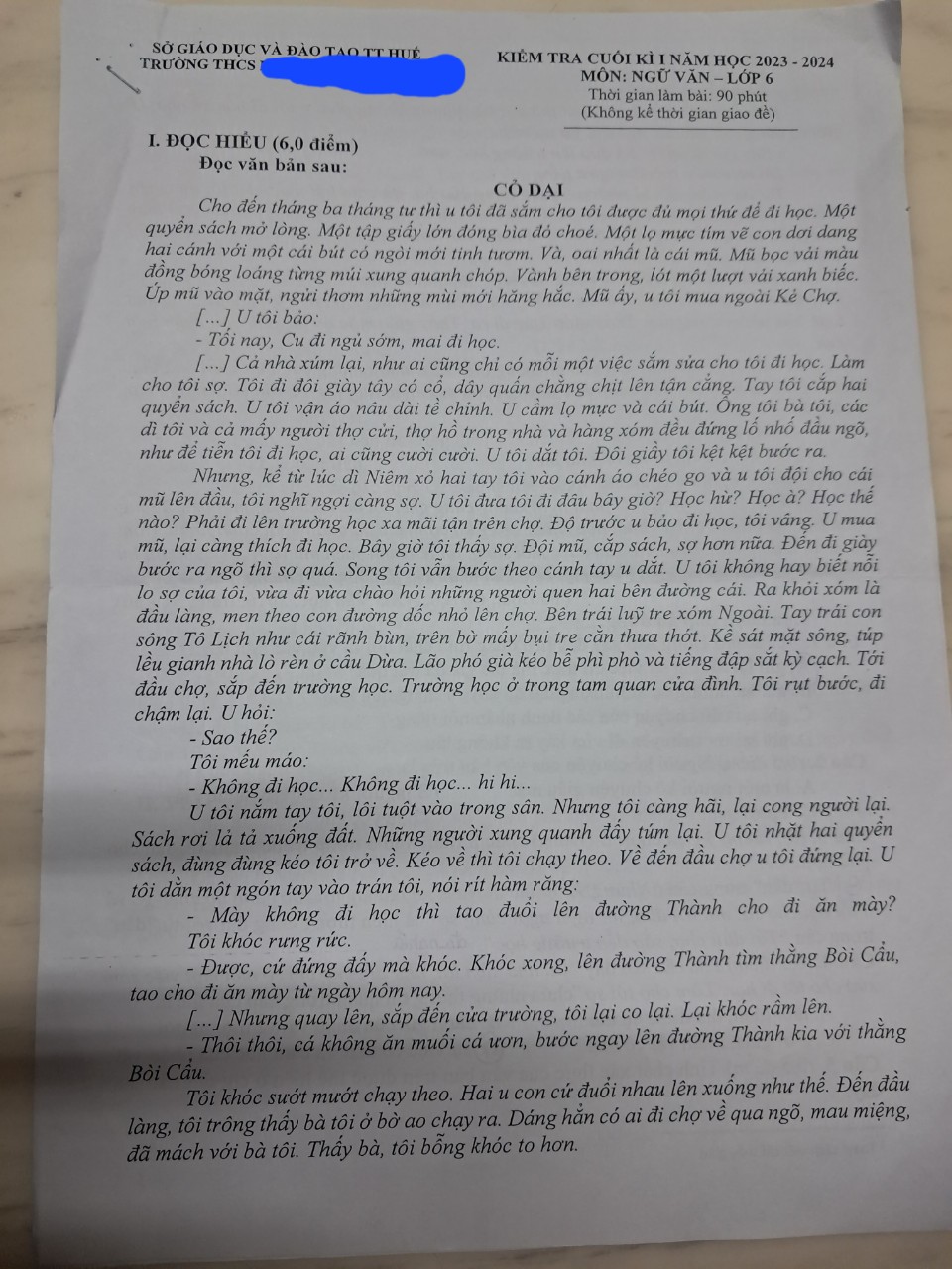 Đừng để học sinh ngợp với ngữ liệu đọc hiểu dài dằng dặc- Ảnh 1. Đừng để học sinh ngợp với ngữ liệu đọc hiểu dài dằng dặc- Ảnh 1.
