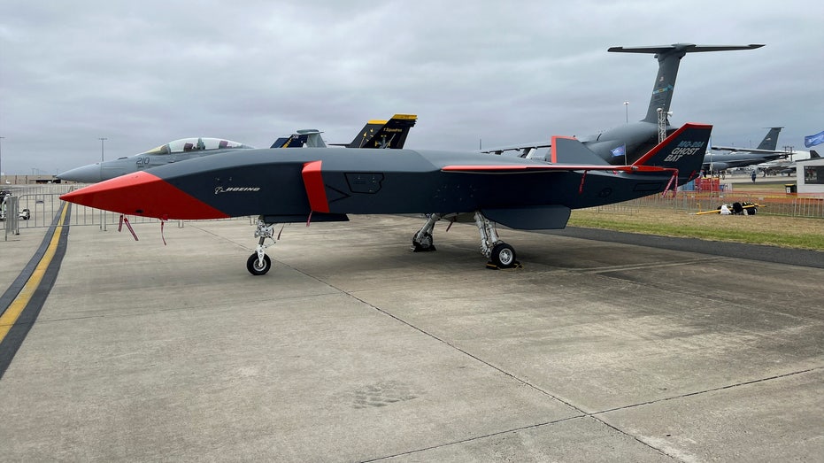 UAV MQ-28 Ghost Bat của hãng Boeing (Mỹ) trưng bày tại Úc hồi tháng 2.2023