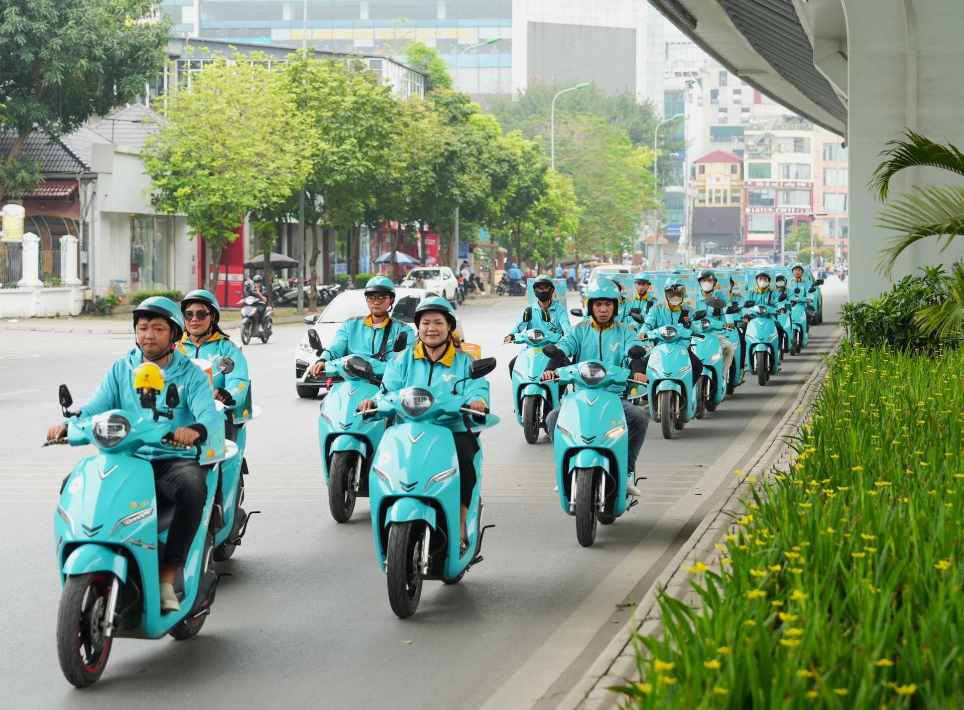 GSM sở hữu nền tảng gọi xe đa dịch vụ thuần điện đầu tiên tại Việt Nam