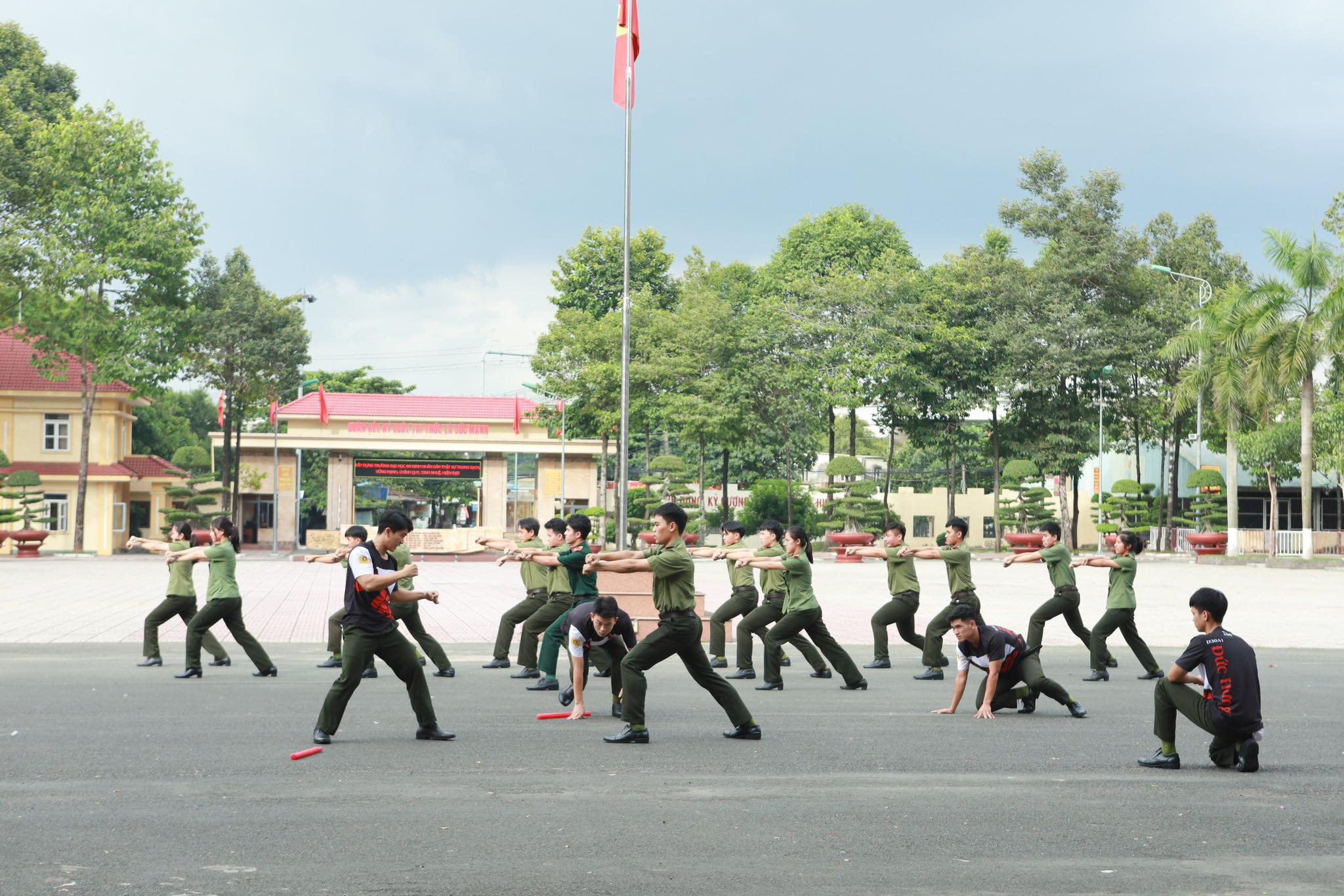 Sinh viên Trường ĐH An ninh nhân dân