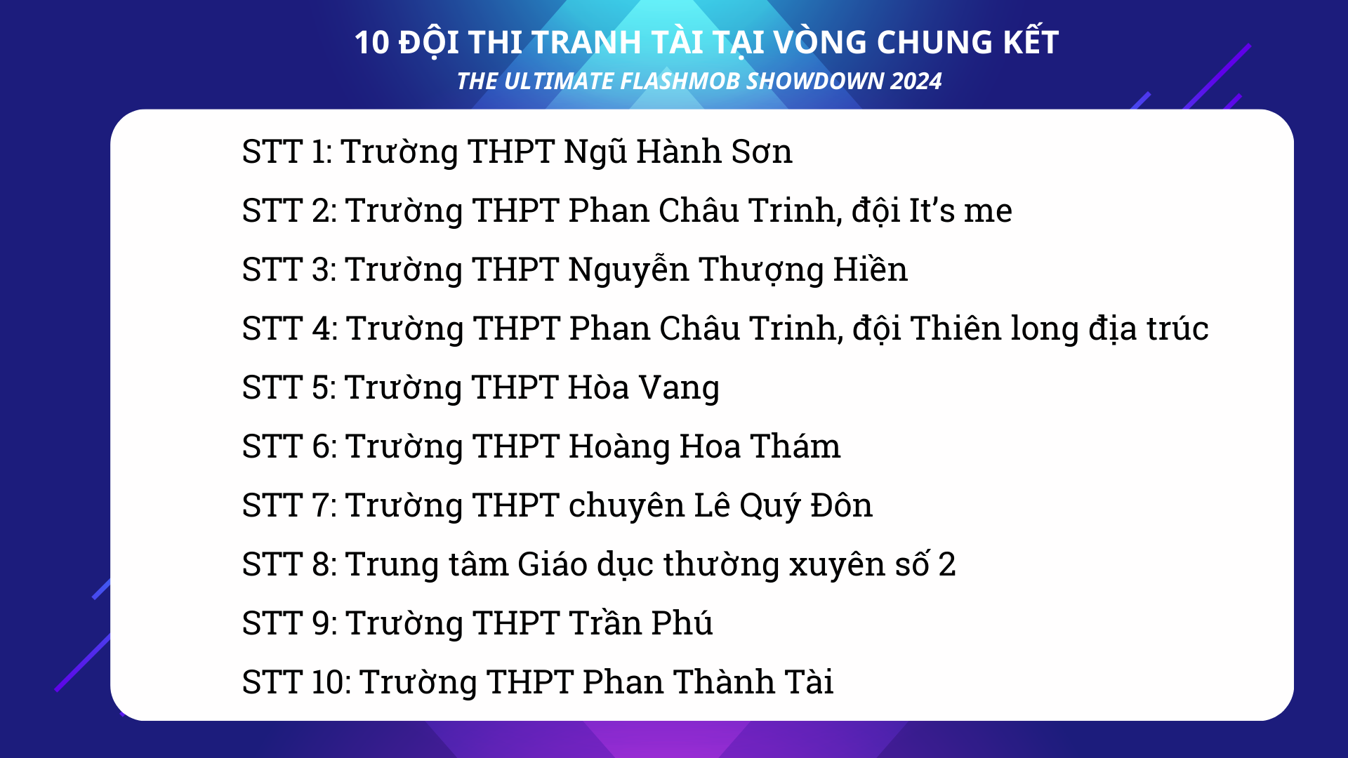9 trường THPT tại Đà Nẵng vào chung kết cuộc thi nhảy đồng diễn toàn thành phố- Ảnh 1. 9 trường THPT tại Đà Nẵng vào chung kết cuộc thi nhảy đồng diễn toàn thành phố- Ảnh 1.