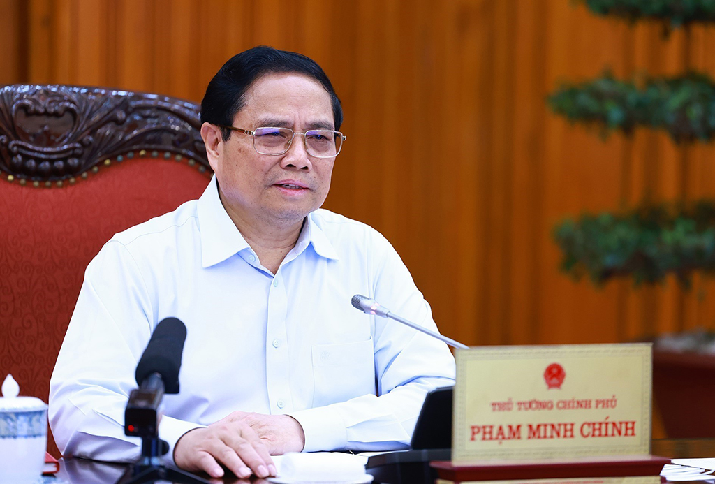Thủ tướng Phạm Minh Chính chủ trì cuộc họp của Thường trực Chính phủ
