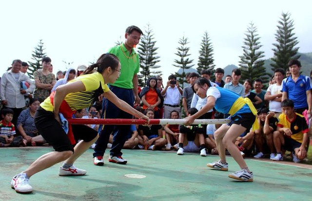 Hơn 200 VĐV tranh tài ở 4 môn thể thao dân tộc tại Lễ hội Đền Hùng năm 2024 - Ảnh 1.