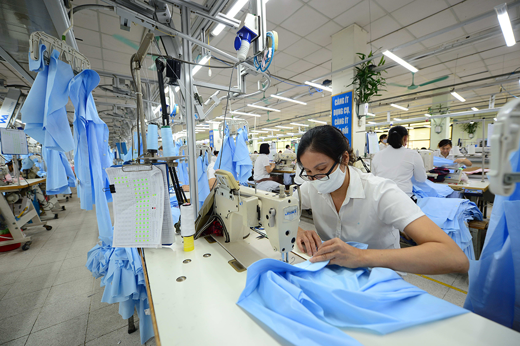 Sản phẩm dệt may của Việt Nam có một trong các điểm đến chủ lực là thị trường Mỹ