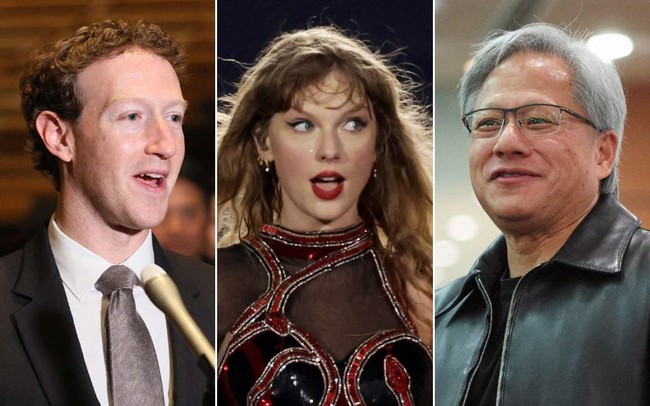 Mark Zuckerberg: Jensen Huang là Taylor Swift của giới công nghệ