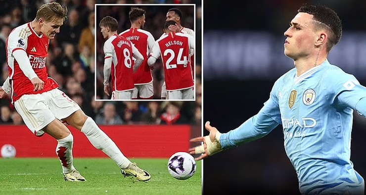 Ngoại hạng Anh: Arsenal - Man City cùng thắng, cuộc đua tam mã vẫn khốc liệt