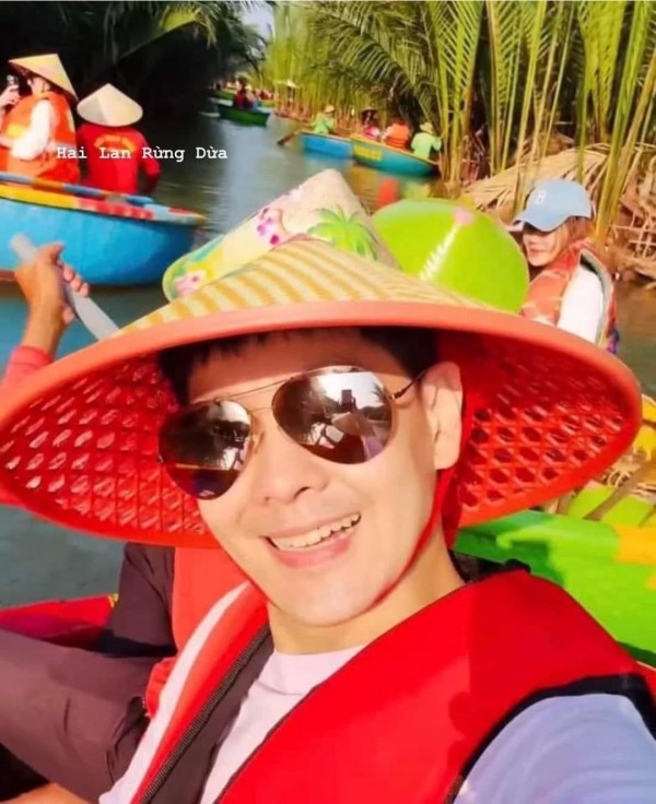 Tài tử Hàn Quốc, Đài Loan gây sốt khi chèo thuyền thúng, đội nón lá ở Hội An
