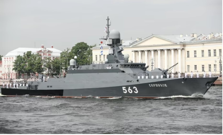 Tàu tên lửa Nga cháy tại Kaliningrad?- Ảnh 1.