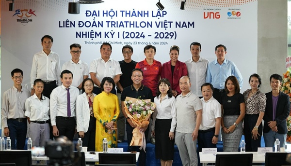 Thành lập Liên đoàn Triathlon Việt Nam nhiệm kỳ I - Ảnh 1.