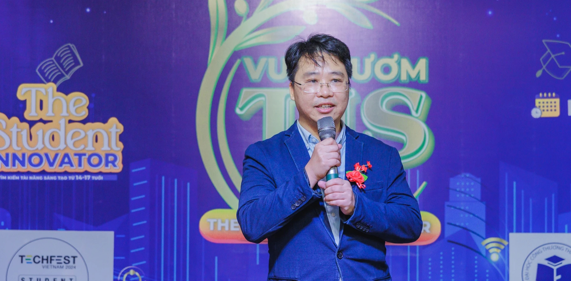 Ông Lê Toàn Thắng, Phó giám đốc Trung tâm hỗ trợ khởi nghiệp sáng tạo quốc gia NSSC; Chủ nhiệm TECHFEST Quốc gia