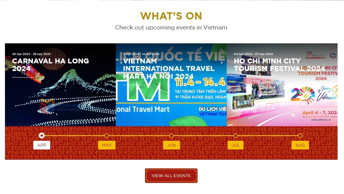 Website quảng bá du lịch quốc gia Việt Nam 
