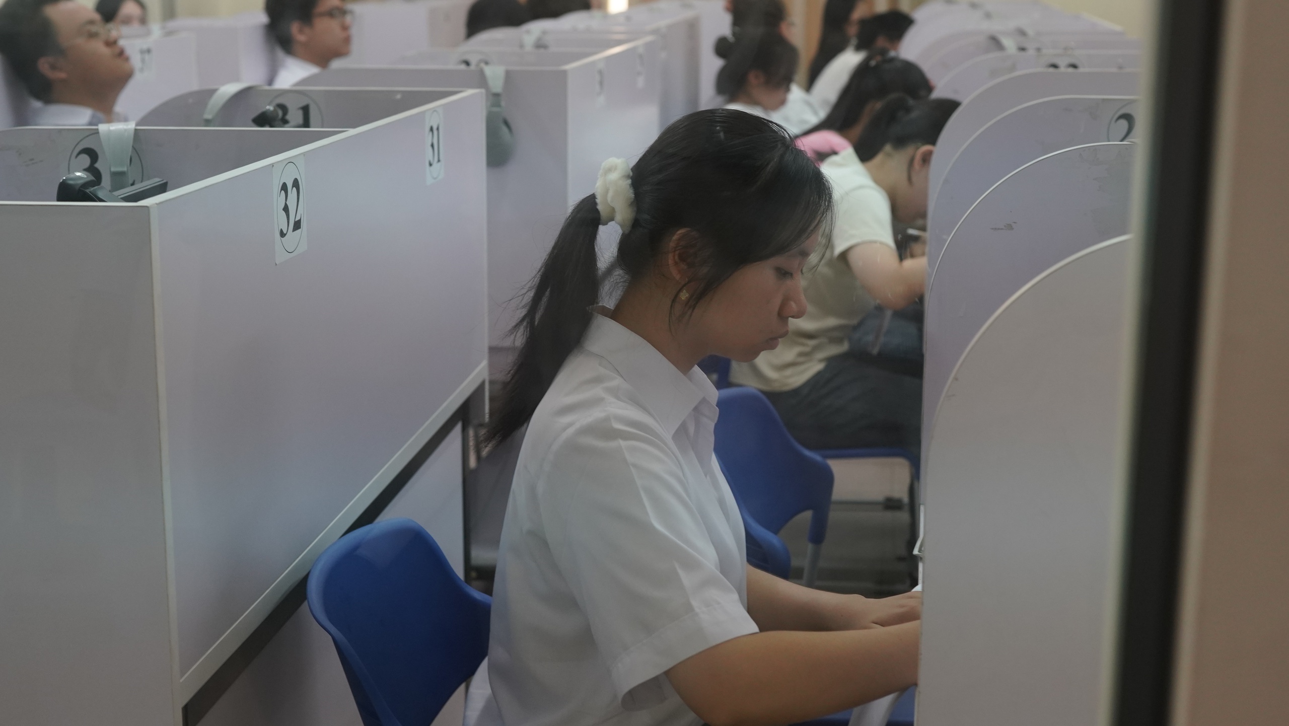 Thí sinh tham dự kỳ thi đánh giá năng lực chuyên biệt