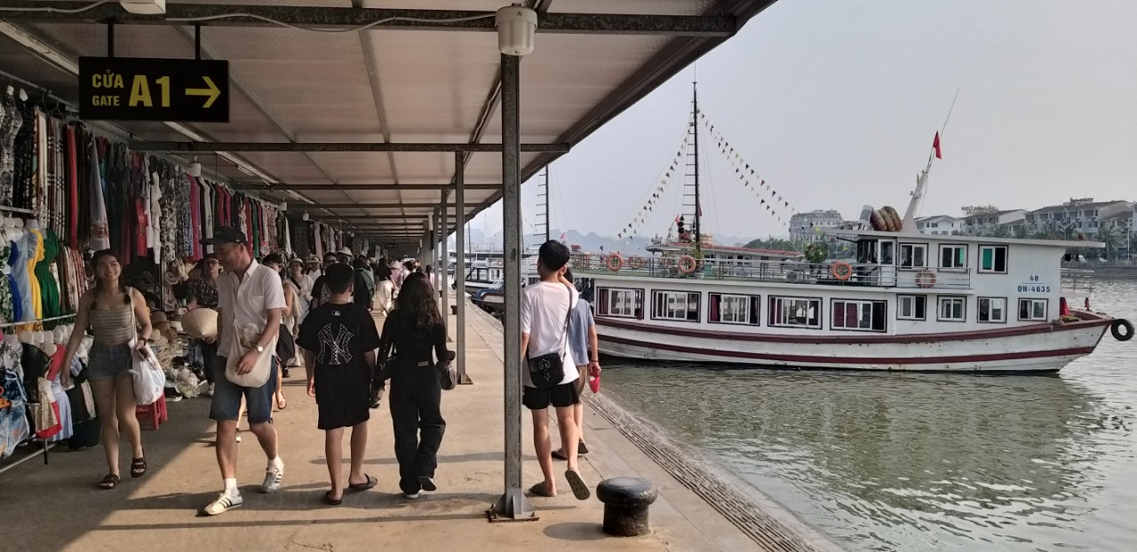 Hơn 1 triệu lượt khách tham quan vịnh Hạ Long Hơn 1 triệu lượt khách tham quan vịnh Hạ Long
