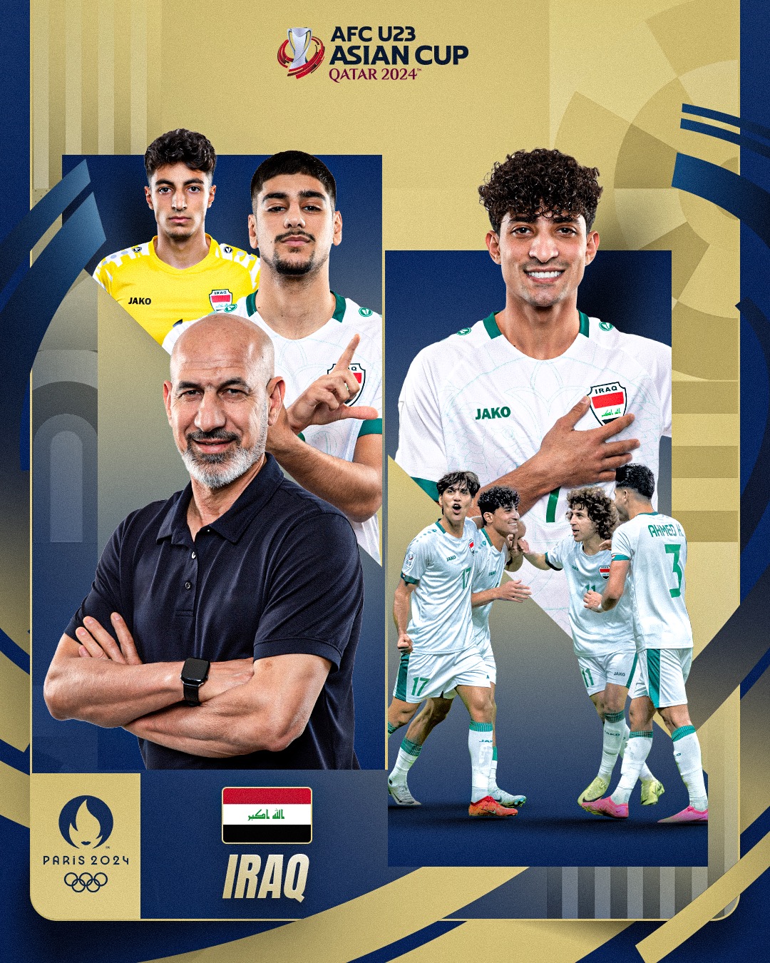 U23 Iraq giành suất tham dự Olympic Paris 2024