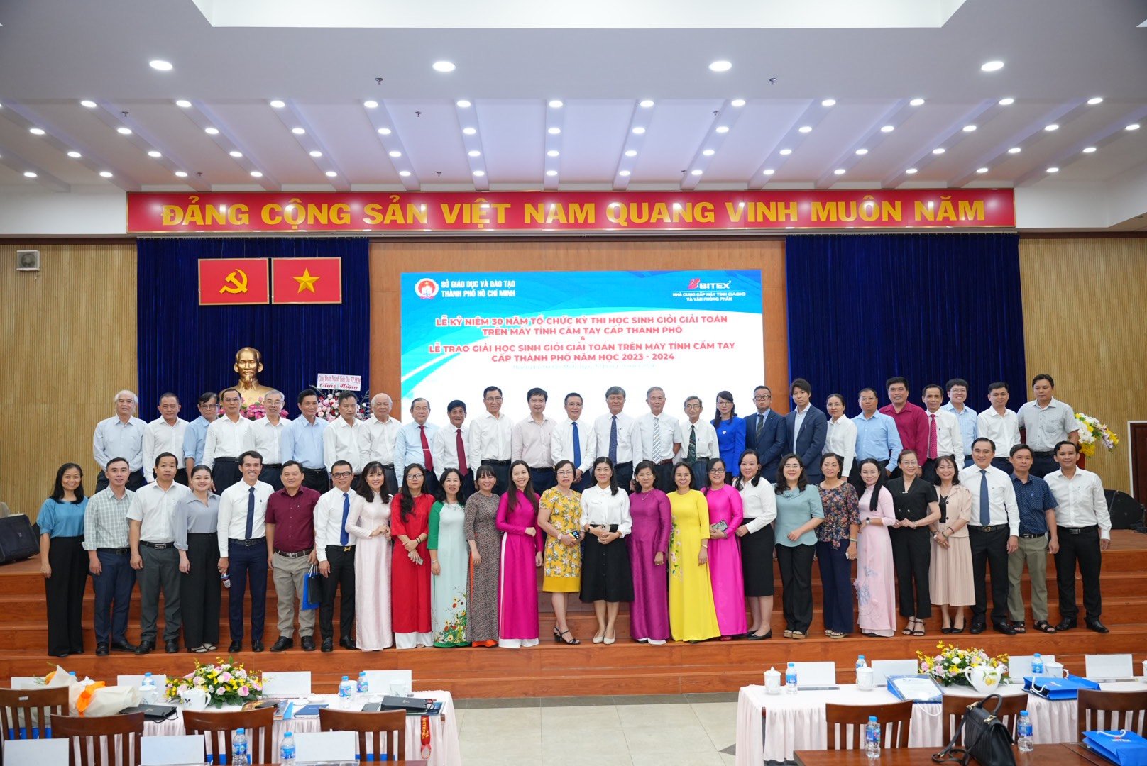 Sự kiện diễn ra sáng nay tại Trường THPT chuyên Lê Hồng Phong, TP.HCM