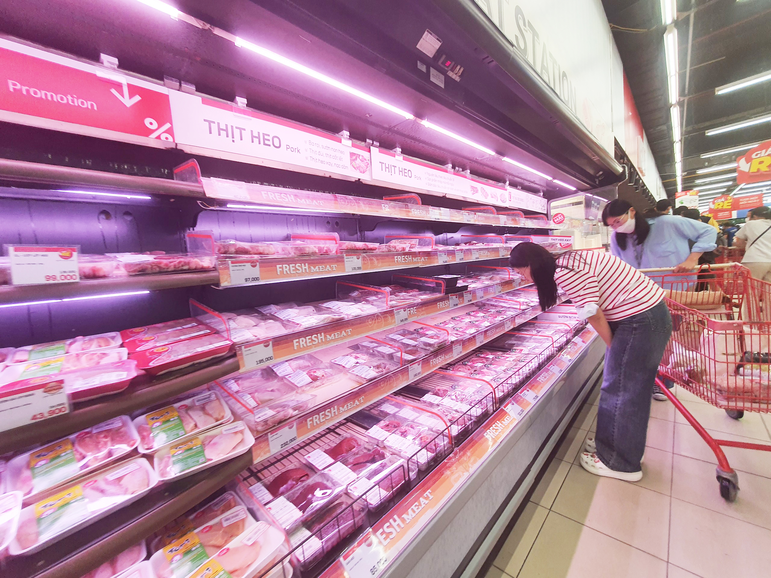 Người tiêu dùng đã quen với thịt đông lạnh