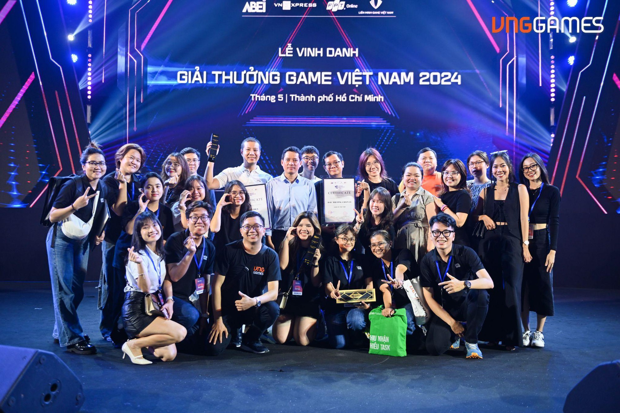 Giải thưởng Game 2024: VNG là nhà phát hành xuất sắc, VNPT là nhà mạng được vinh danh
