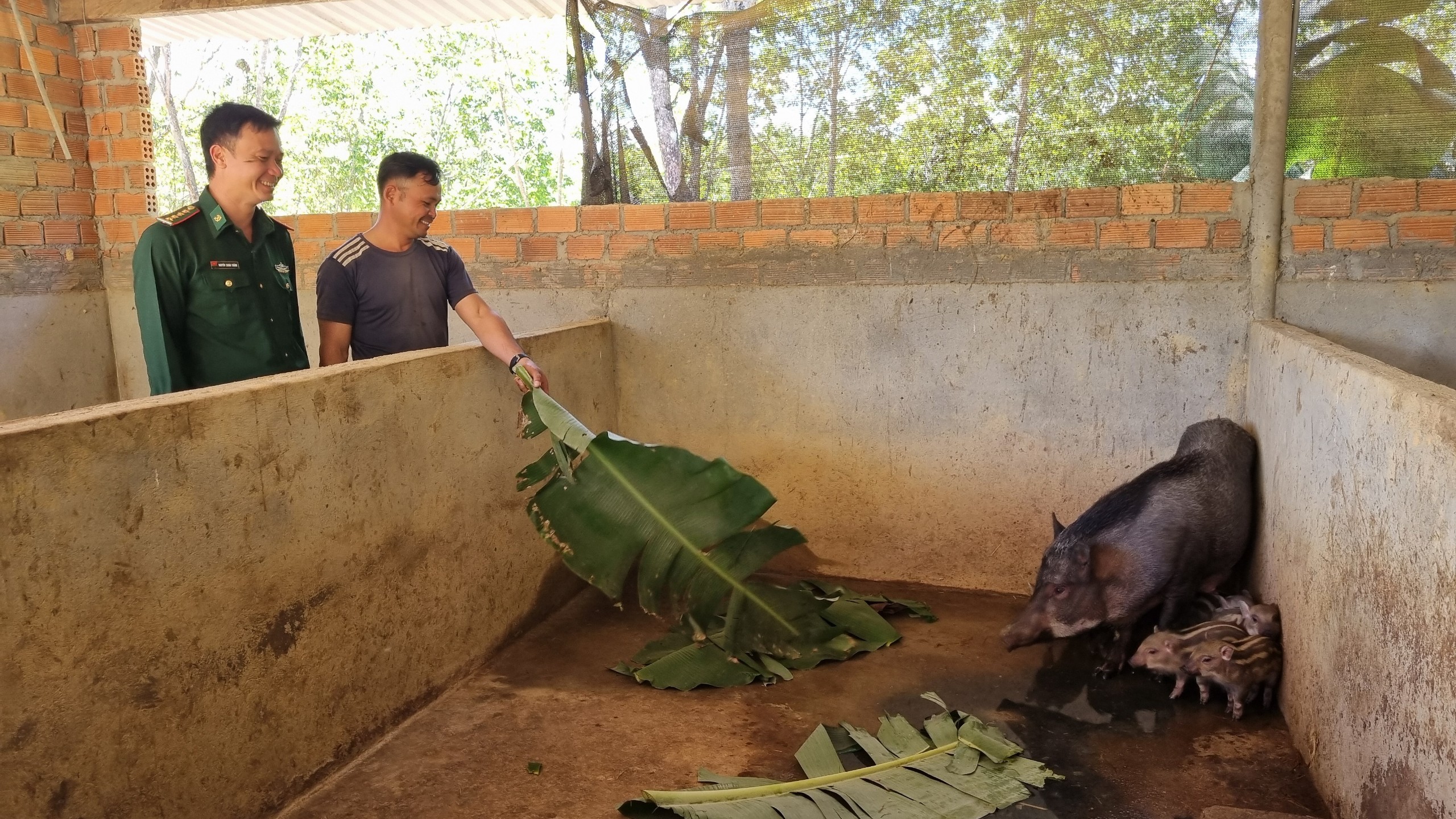 Biên cương hữu nghị: Tạo sinh kế giúp dân- Ảnh 3. Biên cương hữu nghị: Tạo sinh kế giúp dân- Ảnh 3.