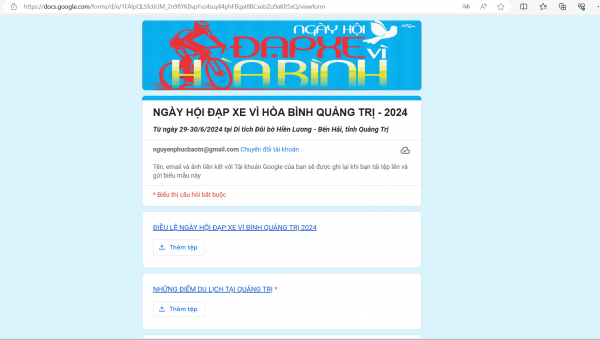 Làm cách nào để đăng ký tham gia ‘Ngày hội đạp xe Vì hòa bình’?